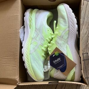 ASICS Neon Green Athletic Sneakers